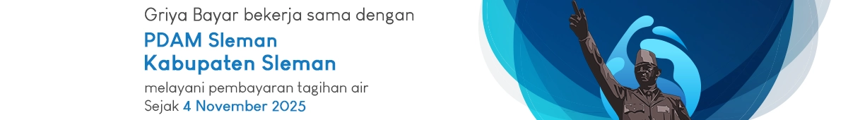 pembayaran tagihan PDAM kab. sleman