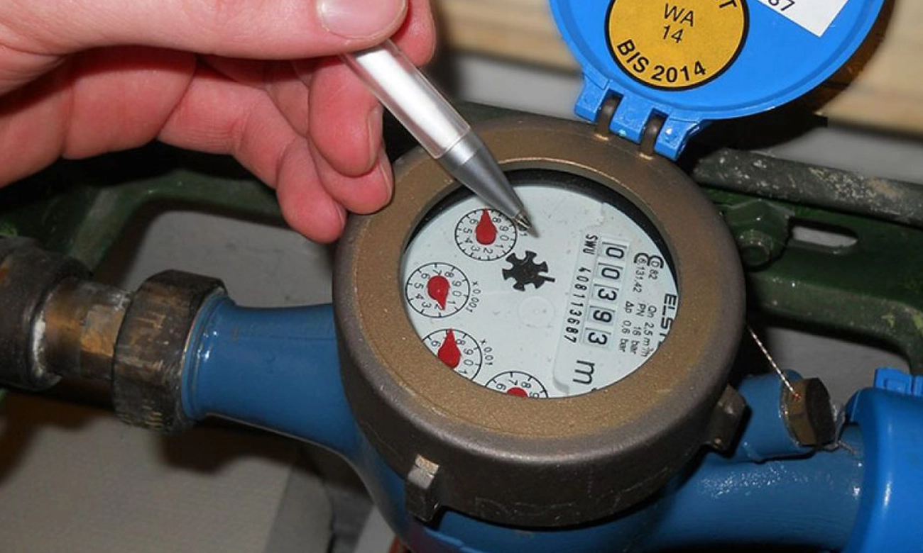 ilustrasi meteran air