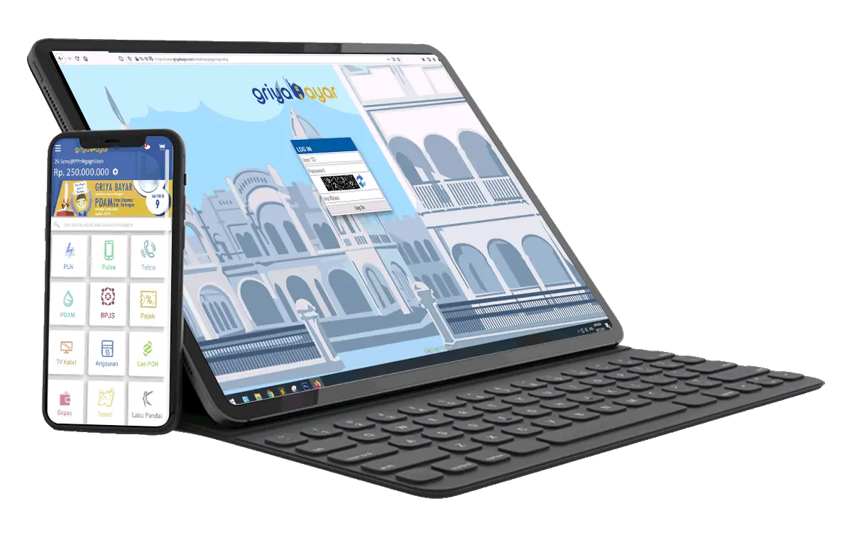 aplikasi griya bayar bisa digunakan di 2 platform