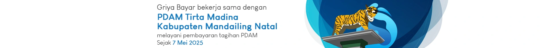 pembayaran tagihan PDAM kab mandailing natal