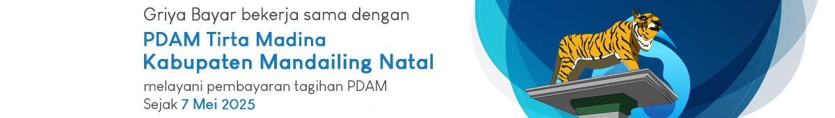 pembayaran tagihan PDAM kab mandailing natal