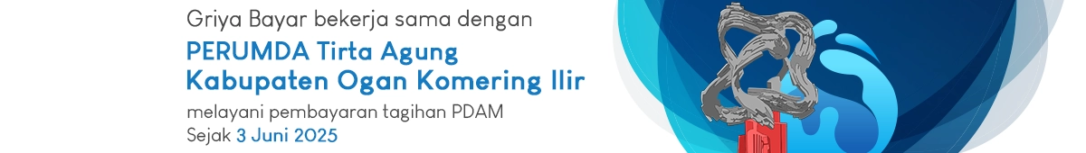 pembayaran tagihan PDAM kab. Ogan komering ilir