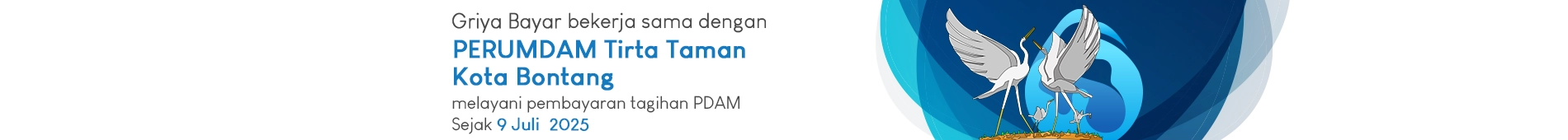 pembayaran tagihan PDAM kota bontang