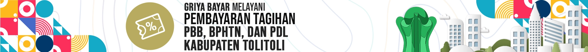 griya bayar melayani pembayaran tagihan PDAM Kab. Tolitoli