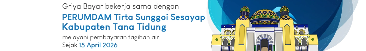 griya bayar melayani pembayaran PBB, BPHTB, PDL Kab tana tidung