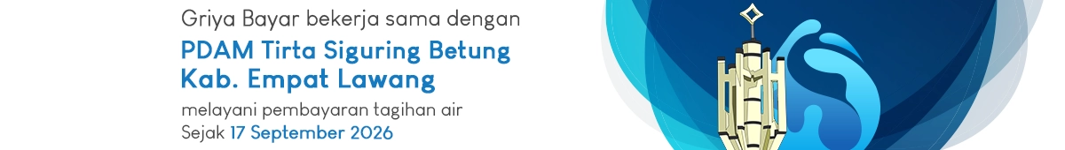 griya bayar melayani pembayaran tagihan air Kab kepulauan yapen